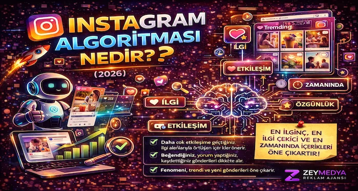Instagram algoritması nasıl çalışır? (2026)
