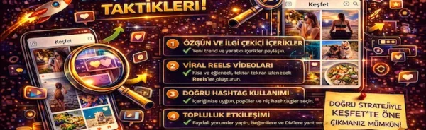 Instagram keşfete düşme taktikleri