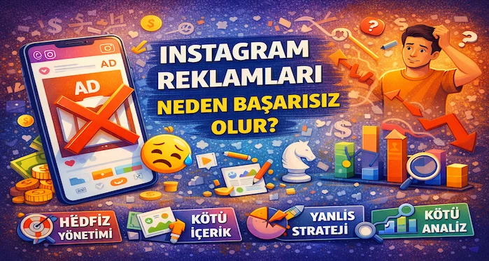 Instagram reklamları neden başarısız olur?