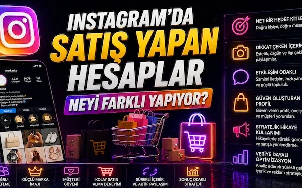 Instagram’da satış yapan hesaplar neyi farklı yapıyor?