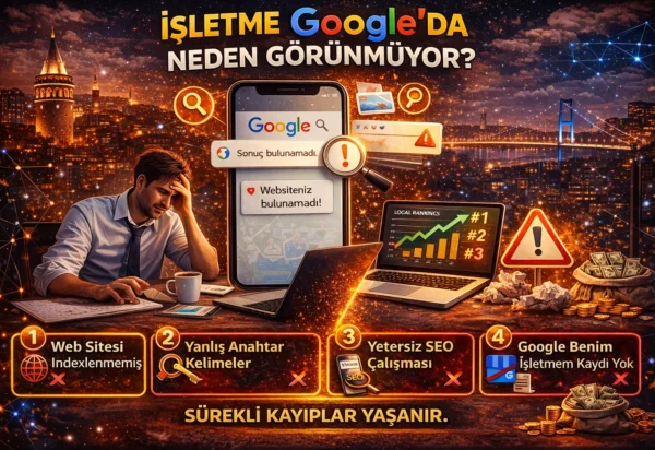 İşletme Google’da neden görünmüyor? İşletme Google’da neden görünmüyor?