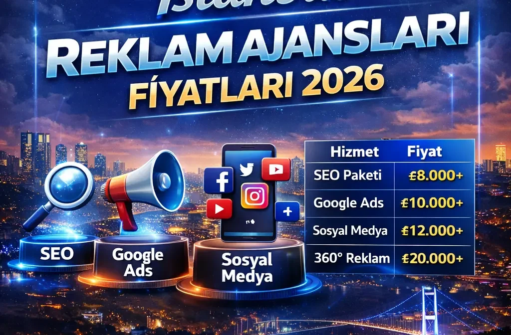 İstanbul reklam ajansları fiyatları 2026