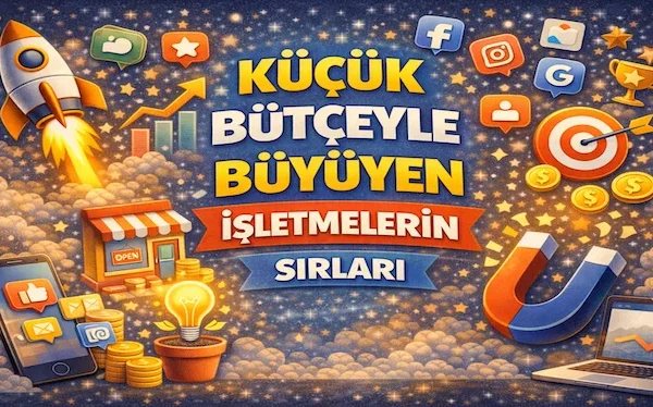 Küçük bütçeyle büyüyen işletmelerin sırları