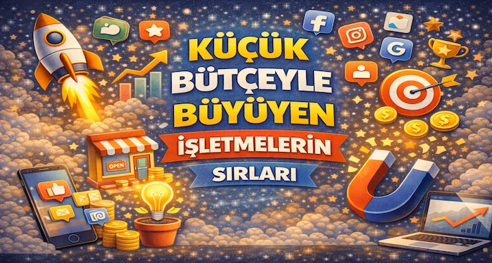 Küçük bütçeyle büyüyen işletmelerin sırları