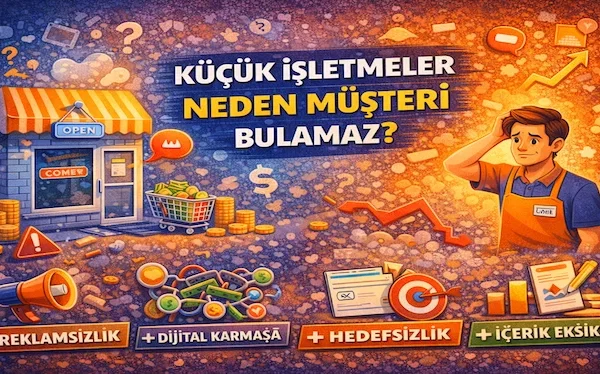 Küçük işletmeler neden müşteri bulamaz?