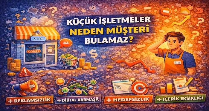 Küçük işletmeler neden müşteri bulamaz?