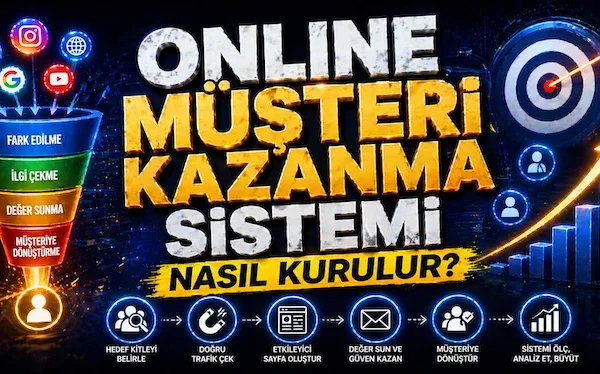 Online müşteri kazanma sistemi nasıl kurulur?