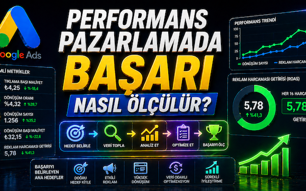 Performans pazarlamada başarı nasıl ölçülür?
