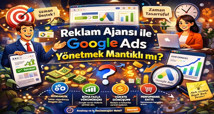Reklam ajansı ile Google Ads yönetmek mantıklı mı?