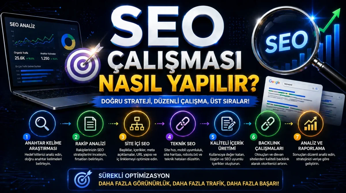 SEO çalışması nasıl yapılır?