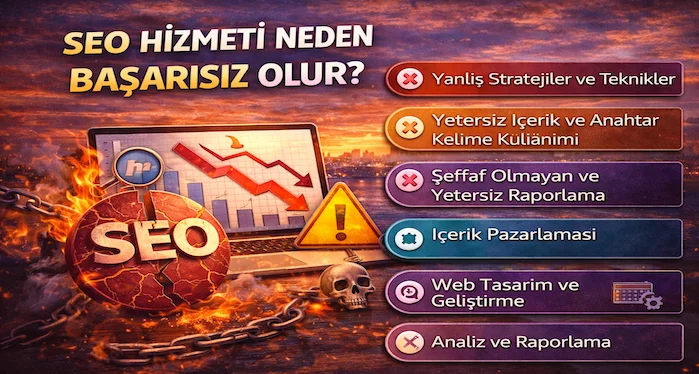 SEO hizmeti neden başarısız olur?