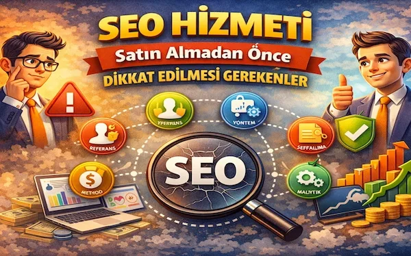 SEO hizmeti satın almadan önce dikkat edilmesi gerekenler