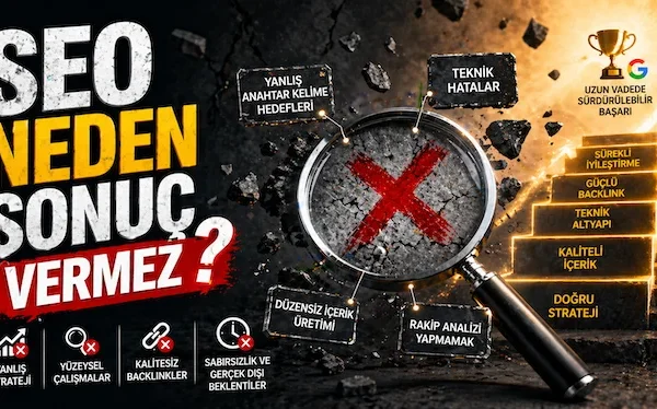 SEO neden sonuç vermez?
