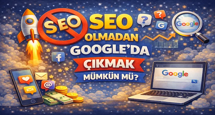 SEO olmadan Google’da çıkmak mümkün mü?