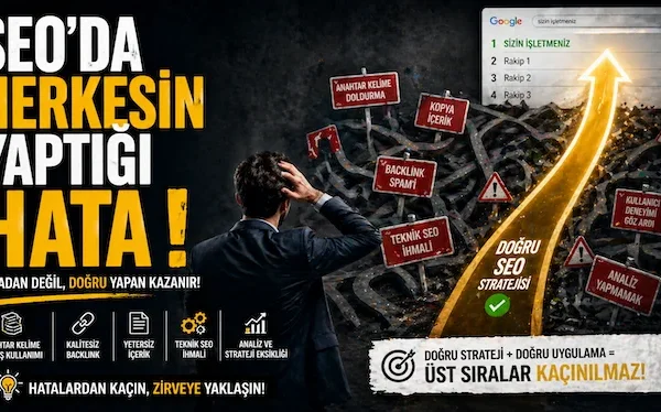 SEO’da herkesin yaptığı hata