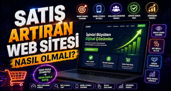 Satış artıran web sitesi nasıl olmalı?