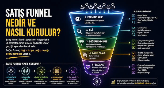 Satış funnel nedir ve nasıl kurulur?