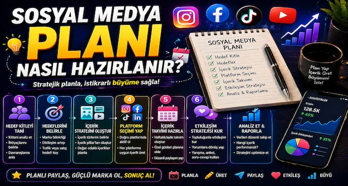 Sosyal medya planı nasıl hazırlanır?