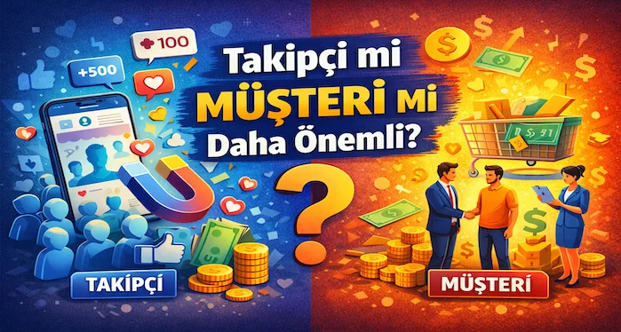 Takipçi mi müşteri mi daha önemli?