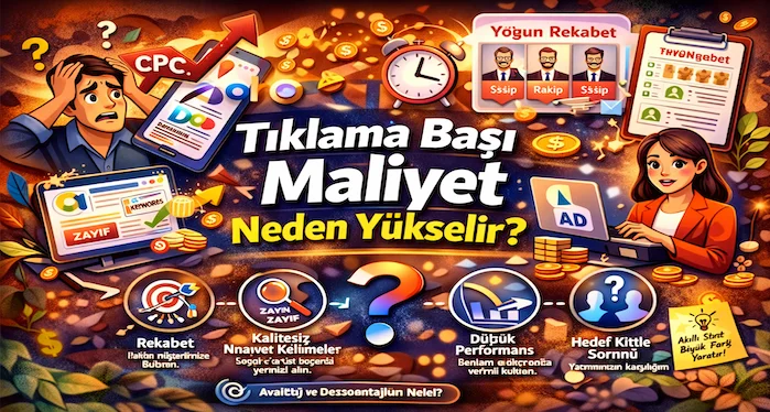 Tıklama başı maliyet neden yükselir?