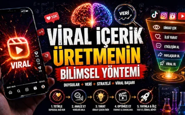 Viral içerik üretmenin bilimsel yöntemi