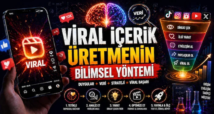 Viral içerik üretmenin bilimsel yöntemi