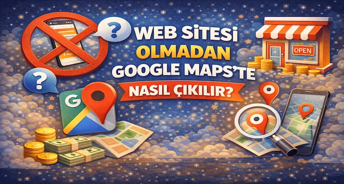 Web sitesi olmadan Google Maps’te nasıl çıkılır?