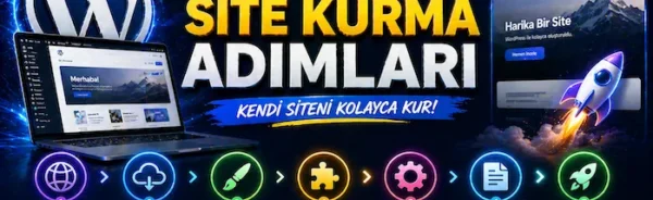 WordPress site kurma adımları