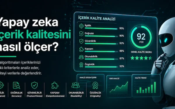 Yapay zeka içerik kalitesini nasıl ölçer?