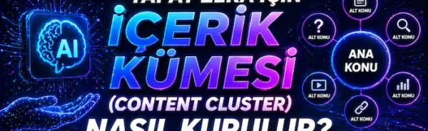 Yapay zeka için içerik kümesi (content cluster) nasıl kurulur?