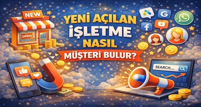 Yeni açılan işletme nasıl müşteri bulur?