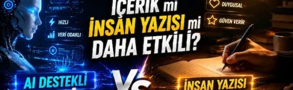 AI Destekli İçerik mi İnsan Yazısı mı Daha Etkili?