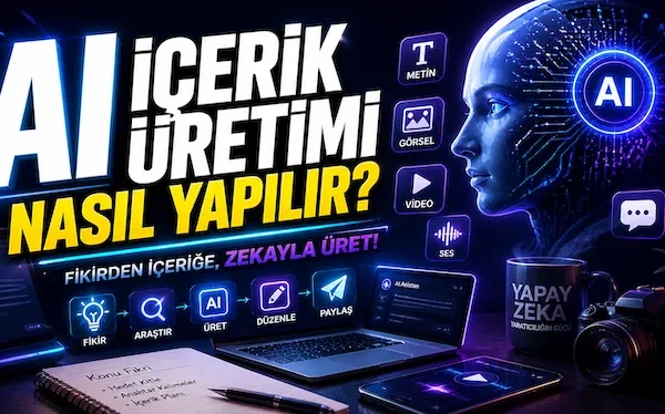 AI içerik üretimi nasıl yapılır?