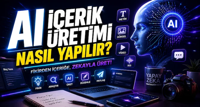 AI içerik üretimi nasıl yapılır?