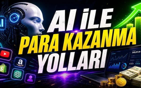 AI ile para kazanma yolları