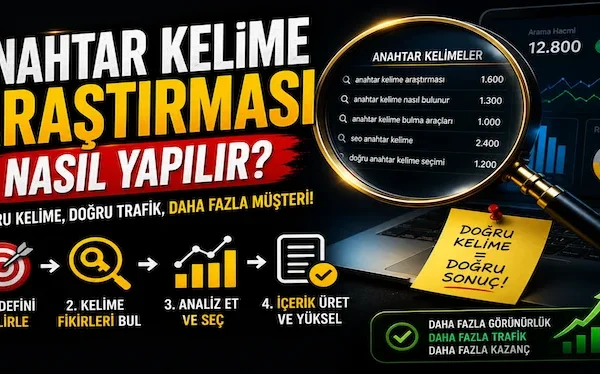 Anahtar kelime araştırması nasıl yapılır?