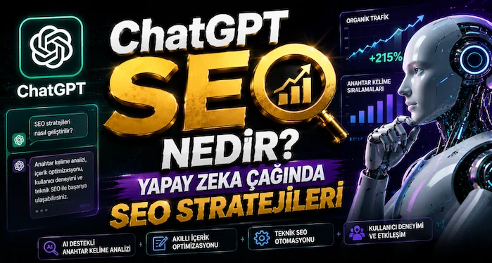 ChatGPT SEO Nedir? Yapay Zeka Çağında SEO Stratejileri ChatGPT SEO Nedir? Yapay Zeka Çağında SEO Stratejileri