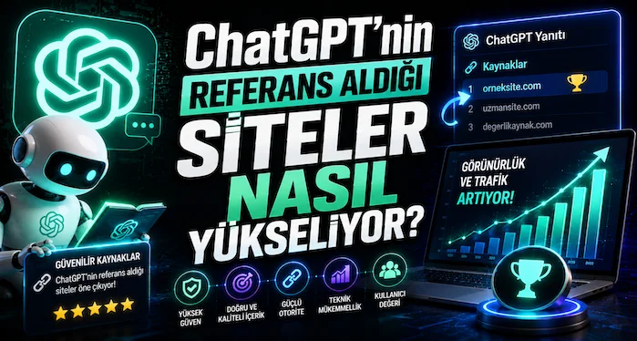 ChatGPT’nin Referans Aldığı Siteler Nasıl Yükseliyor? ChatGPT’nin Referans Aldığı Siteler Nasıl Yükseliyor?