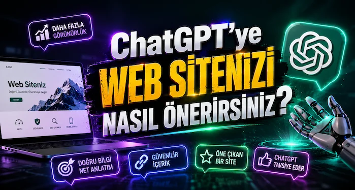 ChatGPT’ye Web Sitenizi Nasıl Önerirsiniz?