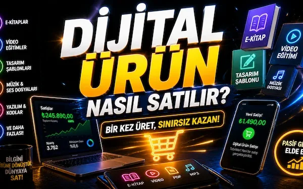 Dijital ürün nasıl satılır?