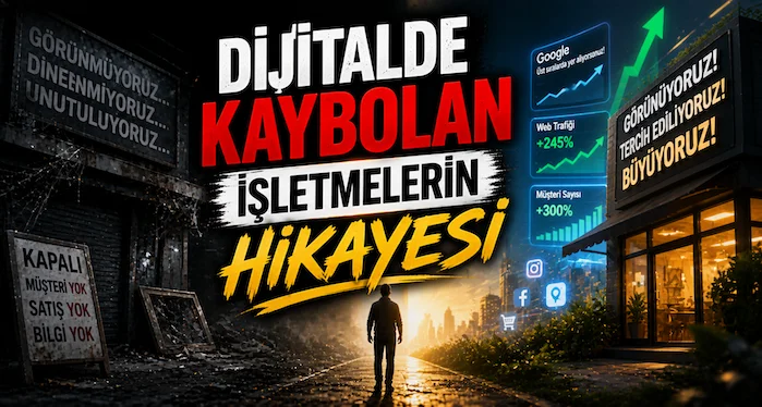 Dijitalde kaybolan işletmelerin hikayesi