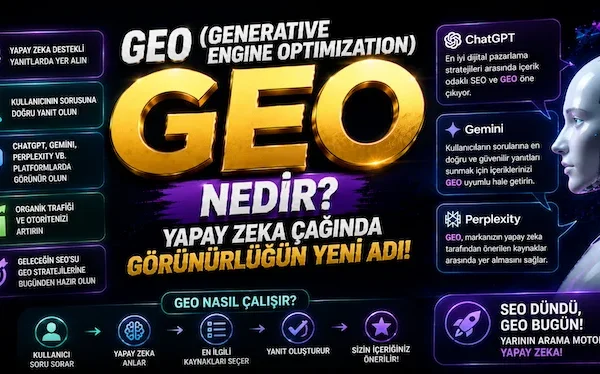 GEO (Generative Engine Optimization) Nedir? GEO (Generative Engine Optimization) Nedir?