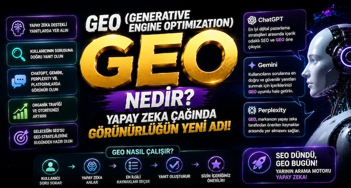 GEO (Generative Engine Optimization) Nedir? GEO (Generative Engine Optimization) Nedir?