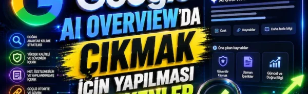 Google AI Overview’da Çıkmak İçin Yapılması Gerekenler