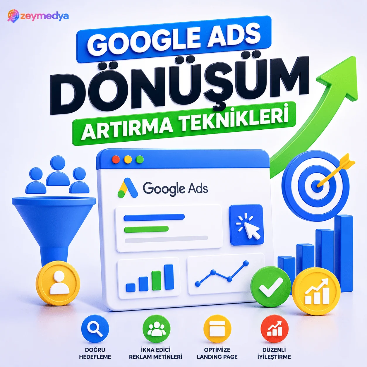 Google Ads dönüşüm artırma teknikleri