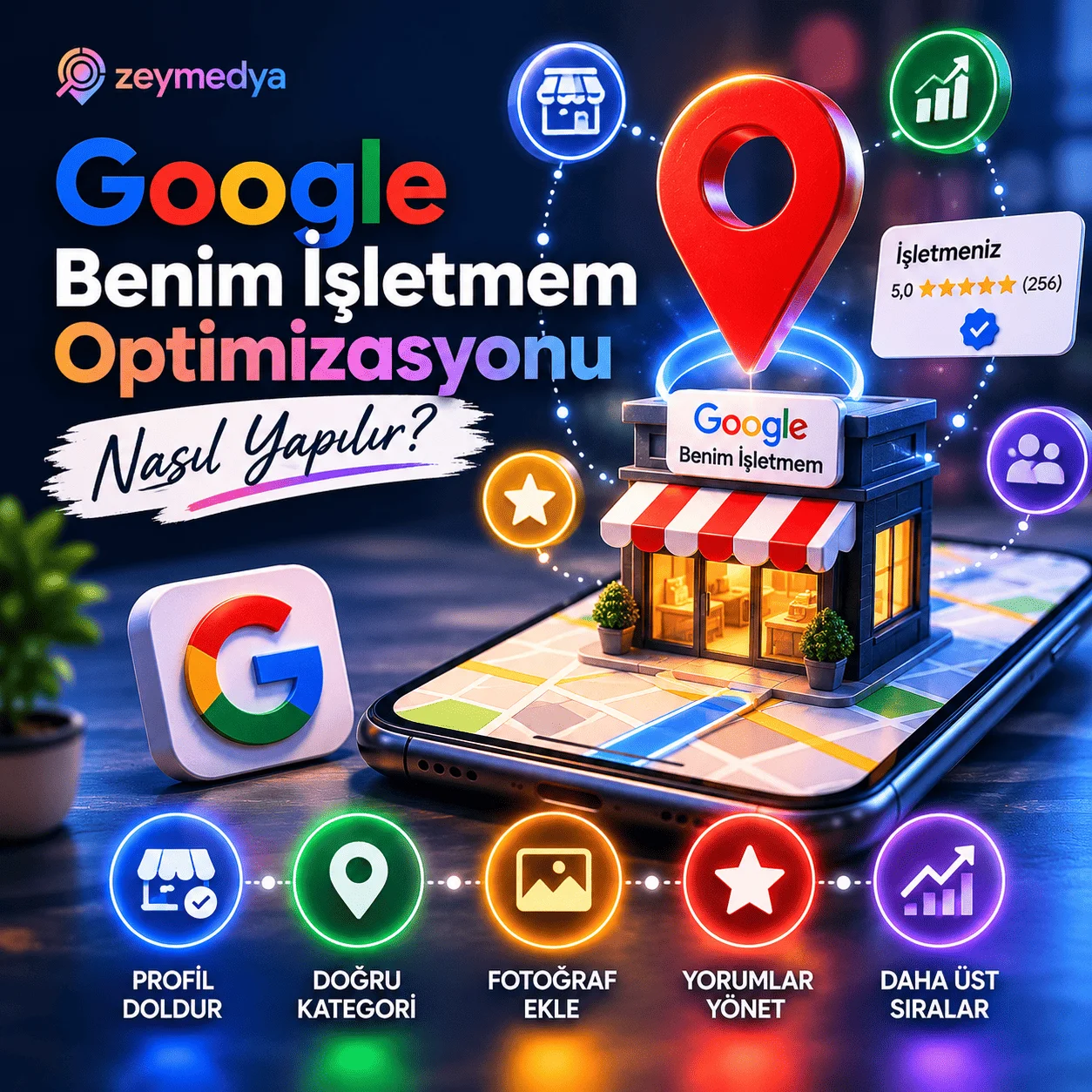 Google Benim İşletmem optimizasyonu nasıl yapılır?