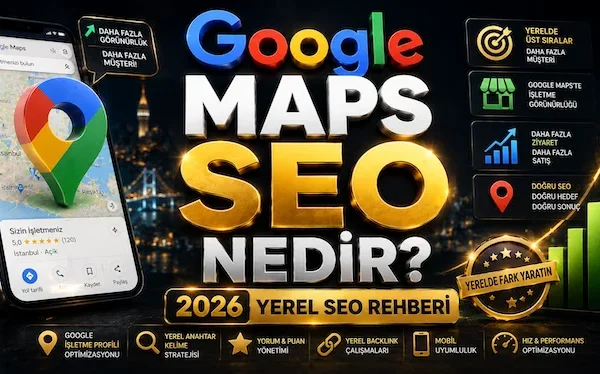 Google Maps SEO Nedir? 2026 Yerel SEO Rehberi
