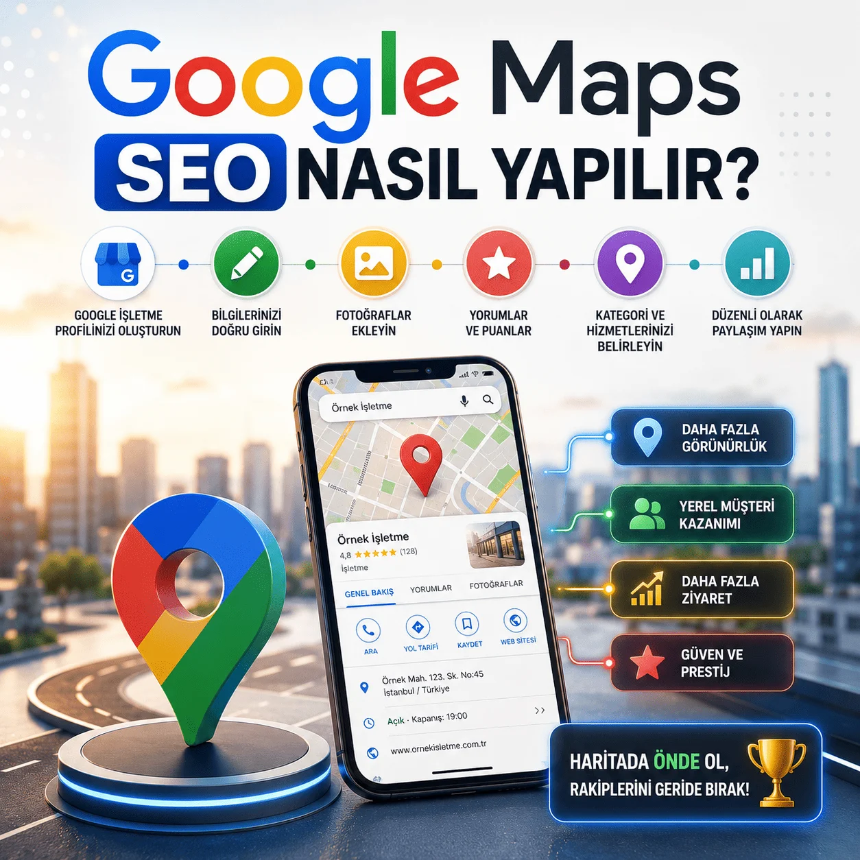 Google Maps SEO nasıl yapılır?
