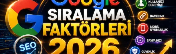 Google Sıralama Faktörleri 2026