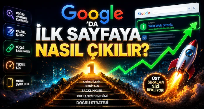 Google’da İlk Sayfaya Nasıl Çıkılır? Google’da İlk Sayfaya Nasıl Çıkılır?